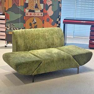 Aile volante française simple <span class=keywords><strong>chaise</strong></span> de repos paresseux moderne Milan Texture accoudoir rotatif pour salon chambre balcon hôtel utilisation - Product Image 3