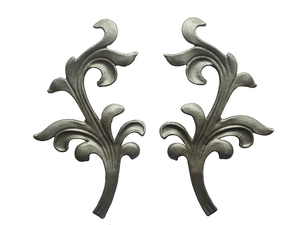 Decorativi In Ferro Foglie di Alta Qualità In Ferro Battuto Foglie In Acciaio Fuso Fiori <span class=keywords><strong>per</strong></span> <span class=keywords><strong>Cancello</strong></span> di Recinzione - Product Image 5