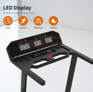 Caminadora Eléctrica Plegable Portátil con Pantalla LED, Máquina de Gimnasio en Casa para Caminar, Correr y Hacer Ejercicio, Programa de Ejercicio, 0.88HP DC - Product Image 3