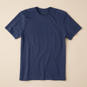 T-shirts pour hommes en coton 100% de haute qualité, personnalisés avec logo imprimé, tricotés, unis, teints, grandes tailles, grammage lourd - Product Image 3