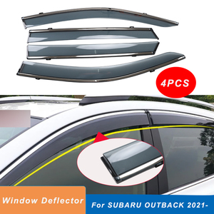 Protector de lluvia para coche, visera para puerta, parasol para lluvia, visera para lluvia Exterior automotriz para SUBARU <span class=keywords><strong>OUTBACK</strong></span> 2021- - Product Image 2