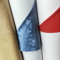 Tissu d'ameublement en similicuir synthétique gaufré à motif floral imperméable et résistant à l'huile de 0,7 mm pour la décoration murale et les nappes
