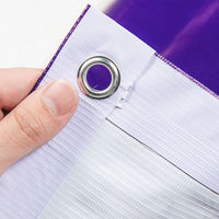 Grande bannière en PVC vinyle personnalisée, imprimée, imperméable, en bâche pour la publicité extérieure