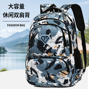 <b>Large</b> <b>Capacity</b> Camouflage <b>Backpack</b> Men's Outdoor Travel Leisure Bag Spring 2026 - Product Image 1