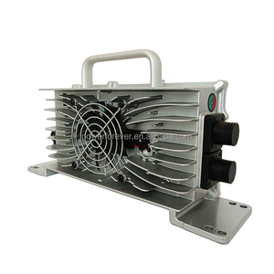 เครื่องชาร์จกันน้ำ 48V IP67 รองรับไฟฟ้ากระแสสลับ 110V/220V สำหรับแบตเตอรี่ 105Ah 25A 18A สำหรับรถกอล์ฟ รถเที่ยวชมสถานที่ รุ่น QA1250D QA125 - Product Image 3