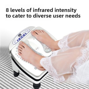 Appareil de <span class=keywords><strong>massage</strong></span> des pieds Lichang Qi LC-604 pour la circulation sanguine, stimulant la vitalité, avec chauffage infrarouge et vibrations, télécommande sans fil - Product Image 1