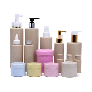 Envase Cosmético Vacío Ecológico de 50ml 100ml 150ml de Paja de Trigo Degradable, Tarro de Plástico para Crema para Embalaje - Product Image 6