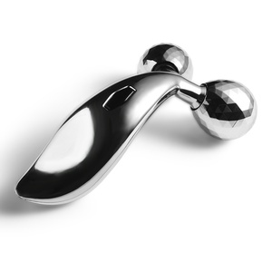 Juego de Herramientas de Masaje Gua Sha de Metal con Logotipo Personalizado, Tabla Gua Sha Facial de Acero Inoxidable 304 con Rodillo - Product Image 6