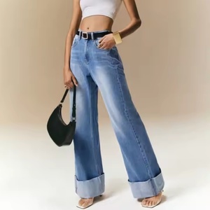 Jeans de Mujer de Tiro Bajo Personalizados, Pierna Ancha, Estilo Vintage, Streetwear, Holgados, Rectos, Oversize, Lavados, Baggy, para Chicas - ¡Lo Más Vendido de 2025! - Product Image 2