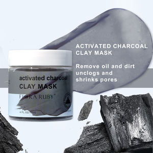 Nouveauté OEM ODM Masque facial en argile naturelle 100% biologique, masque facial au charbon actif - Product Image 3