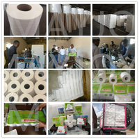 Machine automatique à grande vitesse de papier toilette de producteur chinois à vendre