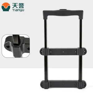 Tianyu Heavy Duty Instrument Box Accessories Telescopic Luggage Handle Thickened Aluminum Alloy Pull Rod