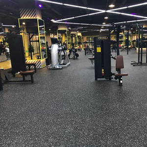 Wholesale <strong>Rubber</strong> <strong>Flooring</strong> <strong>Tiles</strong> Interlock <strong>Tiles</strong> Widely <strong>Used</strong> in Outdoor and Indoor - Product Image 1