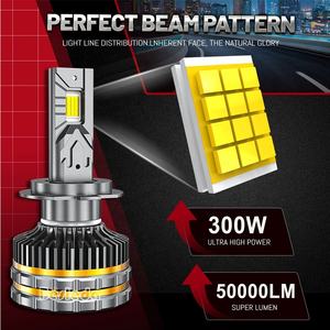 Usine vente entière 50000lm 300w H7 9005 9006 Auto Voiture Led Ampoule 4575 puces H11 H8 H9 H4 Auto Led Phare - Product Image 2