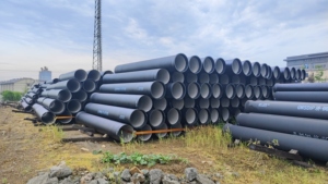 China bs en 598 kundenspezifisch wasserdruckprüfung 6 m 9 m duktiles eisenrohr-geeignet für abwasserfabrik - Product Image 2