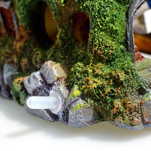 Aquascape Small <span class=keywords><strong>Hobbit</strong></span> House Adornos decorativos para Acuarios y Peceras Decoraciones de madera para <span class=keywords><strong>el</strong></span> hogar Accesorios de plástico - Product Image 4