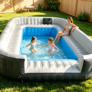 Canapé gonflable commercial personnalisé pour <span class=keywords><strong>piscine</strong></span>, chaise gonflable, bar de <span class=keywords><strong>piscine</strong></span>, transat pour fête en extérieur - Product Image 2