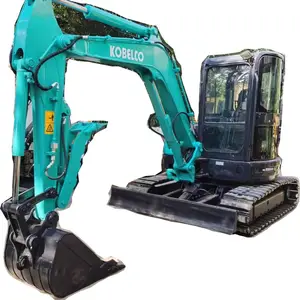 Gebrauchte Kobelco SK55 SK55SR-5 5 Tonnen Raupen bagger, Made in Japan Gebrauchte Kobelco SK55SR-5 Mini bagger