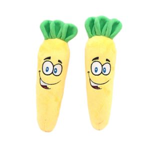 Échantillon Gratuit d'Usine, Écologique, Fruits et Légumes Réalistes de Luxe, Jouets à Mâcher pour Chiens en Peluche Pomme, Poire, Ananas, Citrouille - Product Image 6