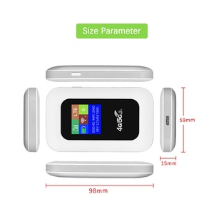 Routeur Wi-Fi <span class=keywords><strong>portable</strong></span> <span class=keywords><strong>3G</strong></span>/4G LTE MiFi avec modem carte SIM et pare-feu 2.4G - Product Image 4