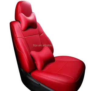 丰田RAV4 2013-2018全套豪华真皮汽车配件防水汽车座椅保护器定制汽车座椅套