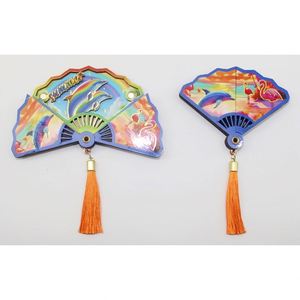 Imán de nevera personalizable de MDF estilo Art Deco con borlas, material para recuerdo, con impresión personalizada para publicidad o regalos. - Product Image 4