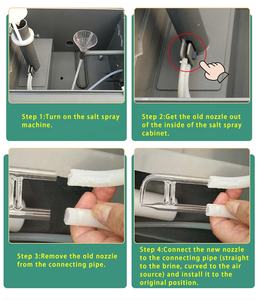 Распылитель солевого раствора для камер, сопла, кварцевых стекол, диаметр 1,0 мм, стандарт ASTM B117 - Product Image 6