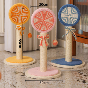 Kreatif ramah lingkungan gaya lucu Sisal kucing pohon bunga matahari & bunga dengan kucing mendaki <span class=keywords><strong>Gym</strong></span> berbagai jenis tersedia kucing kecil mainan - Product Image 3