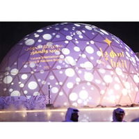 Dôme gonflable transparent pour l'extérieur, idéal pour les fêtes, événements, glamping, hôtels, expositions et publicité