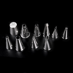Stainless Steel Piping Nozzles 24 Piece Set For Cake <b>Cookie</b> Decorating DIY Baking <b>Tools</b> - Product Image 3