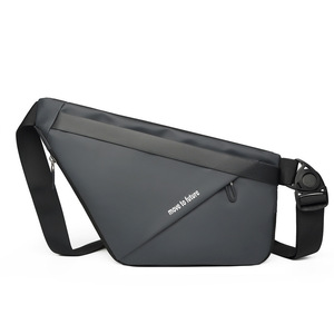 Sac banane noir unisexe étanche antivol avec fermeture éclair, idéal pour le sport, la course à pied et la gym, personnalisable avec logo, prix abordable - Product Image 4
