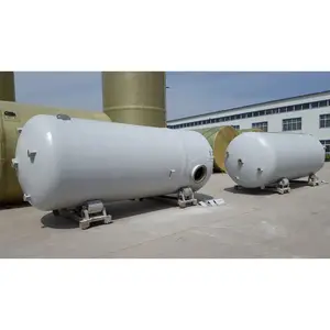 Fabrika fiyat fiberglas frp grp yatay su depolama tankı