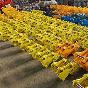 Mini máy xúc Hướng dẫn sử dụng nhanh chóng phát hành cơ khí nhanh chóng Hitch Coupler nối cho 1-4ton máy xúc - Product Image 5