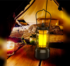 Lámpara de Camping con 3 Modos de Luz, Linterna LED Regulable para Tienda de Campaña con Banco de Energía para Interiores y Exteriores - Product Image 5