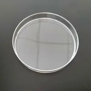 Plaque de laboratoire en polypropylène stérile, assiette en plastique, pétri 90mm 35mm 60x15mm 150mm