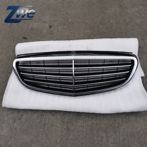 Parrilla Delantera para <span class=keywords><strong>Mercedes</strong></span> <span class=keywords><strong>Benz</strong></span> Clase C W205 2015-2021 C200 <span class=keywords><strong>C300</strong></span> C63, Parrilla Delantera de Diamantes con Base de Emblema de Estrella, OE 2058881260 - Product Image 6