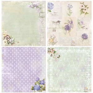 Venta directa de fábrica, 24 hojas de papel para álbum de recortes de 6 "x 6" - Product Image 3