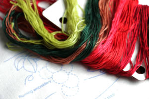 ชุดด้ายโพลีเอสเตอร์ชุดเข็มเย็บปักงานทำมือ - Product Image 6