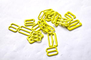 อุปกรณ์เสริมชุดชั้นในหัวเข็มขัดเคลือบไนล่อนแหวนยกทรงและสไลด์ - Product Image 2