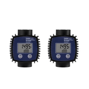 Meteran aliran <span class=keywords><strong>Digital</strong></span> impeler <span class=keywords><strong>Digital</strong></span> ESMK24, pengukur K24 berulir plastik baja tahan karat/PPS dengan 10-100L/menit - Product Image 1