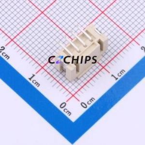 HCZZ0469-4 Wire-to-Board Pin Header SMD,P=2mm Connector ( Pin Structure: 1x4P )( Pitch: 2mm )( Mounting Type: Vertical Mount ) - Product Image 2