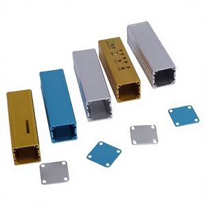 EBM Boxes Extruded Aluminum Alloy Profile Control Box Pcb Electronic Housing <b>Enclosure</b> Aluminum Junction Box IP55 Protection - Product Image 4