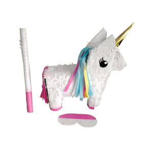 Fournitures de fête Fiesta, décorations, pinatas <span class=keywords><strong>licorne</strong></span> et âne pour enfants, fête d'<span class=keywords><strong>anniversaire</strong></span> pour enfants - Product Image 1