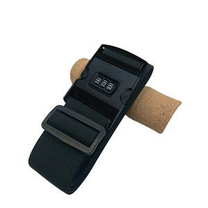 <span class=keywords><strong>Sangle</strong></span> de bagage <span class=keywords><strong>antivol</strong></span> réglable avec serrure à code, en matériau PP, sûre et écologique, pour <span class=keywords><strong>valise</strong></span> - Product Image 2