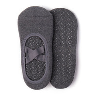 Chaussettes de yoga respirantes personnalisées pour femmes, antidérapantes, pour trampoline de parc et sports