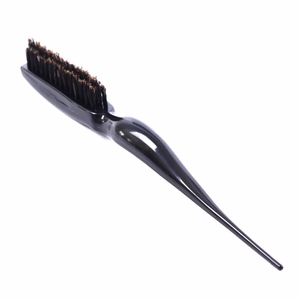 Brosse à cheveux professionnelle pour salon, vente chaude, poils noirs, peigne en plastique pour coiffure, outil de coiffage, peigne à queue, brosse à gros ventre pour - Product Image 5
