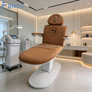 Camilla Eléctrica Profesional para Estética Facial <span class=keywords><strong>y</strong></span> Cuidado de la Piel con Respaldo Ajustable, para Uso en Salones <span class=keywords><strong>y</strong></span> Spas - Product Image 2
