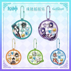 36 Couleur Jeu <span class=keywords><strong>Genshin</strong></span> <span class=keywords><strong>Impact</strong></span> Acrylique Shaker Charm <span class=keywords><strong>porte</strong></span>-clés pour la décoration de sac à dos - Product Image 3