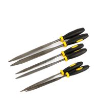 Ensemble professionnel de mini-limes à main bicolores à haute dureté, micro-limes à aiguilles pour la sculpture