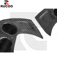 Cache de conduit d'air de refroidissement de frein en fibre de carbone sèche pour BMW G80 G81 M3 G82 G83 M4 2021+ |   Pièces de mise à niveau pour la ventilation des freins de sport automobile